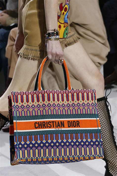 tote bag dior style|christian dior tote bag colorful.